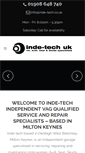 Mobile Screenshot of inde-tech.co.uk